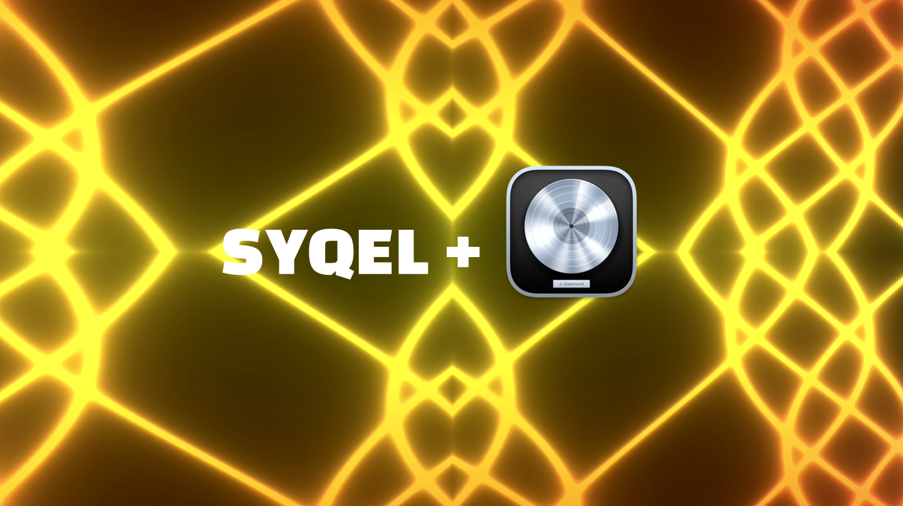 How to use SYQEL Audio Visuals with Logic Pro
