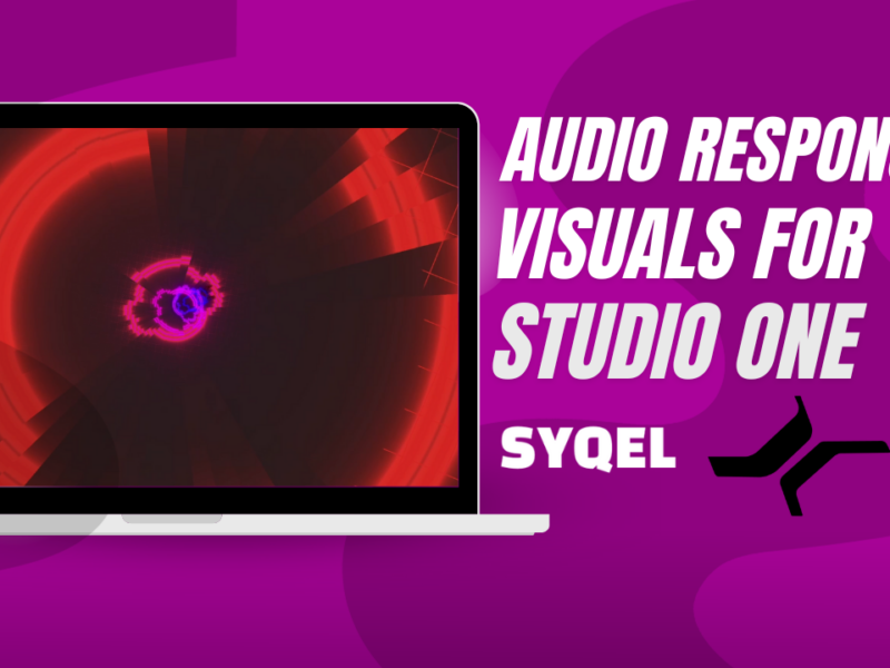 How to get Audio Visuals from Studio One